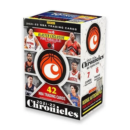 2021-2022 Panini Chronicles Basketball Blaster Box - 42 Trading Cards