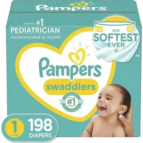 Original Pampers Baby Diapers, Baby Pants Available