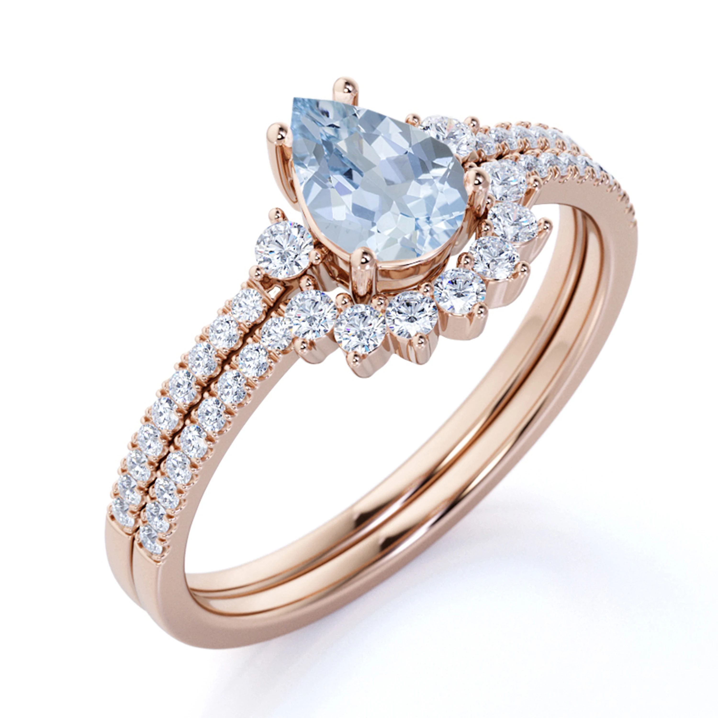 Обручальное обручальное кольцо с муассанитом