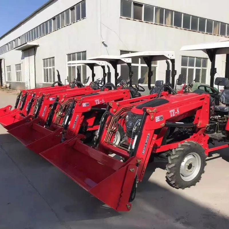 Hot Sale Good quality agricultural machinery & equipment 1800-2800mm dumping height front loader with tractor
