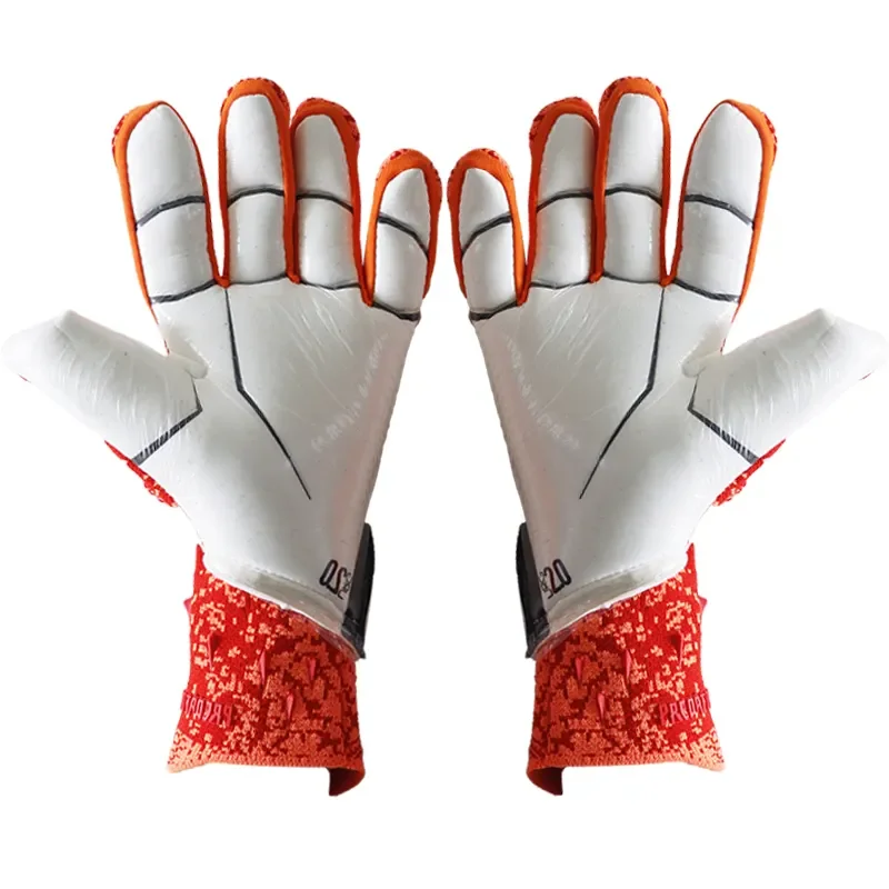 New CustomLatex Goalkeeper Gloves Palm Goalkeeper Gloves Latex Soccer Goalkeeper Gloves 2023 Soccermax