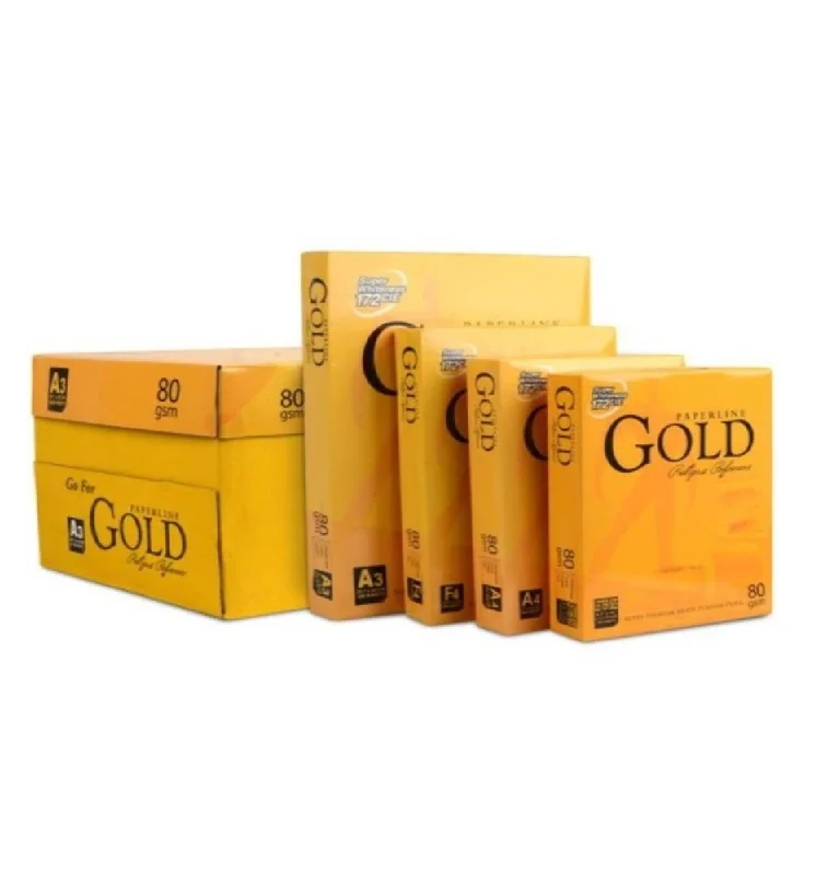 Save Big on Paperline Gold Copy Paper A4 80GSM Top Quality Paper at Low Prices, Perfect for Office and Home Use, Shop Today