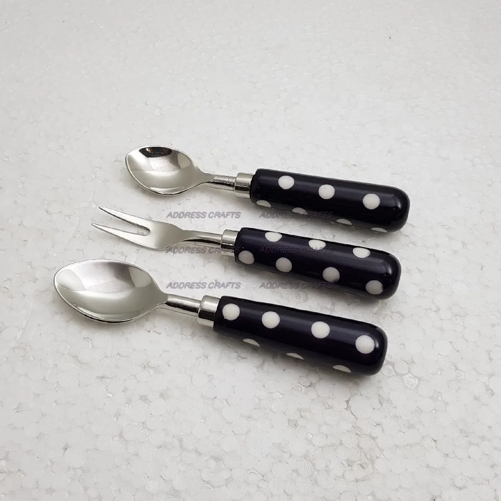 Best Quality Stainless Steel Cheese Knife Set And Resin Handle Table Decorate Birthday Party ware kitchenware Used Cheese Knife
