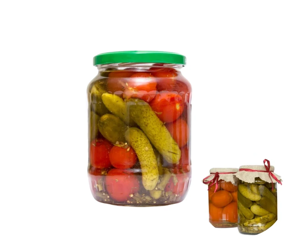 COMPETITIVE PRICE Made in Vietnam Manufacture Delicious Quantity in Jar Pickled Cucumber and Tomato 500ml/720ml/1500ml