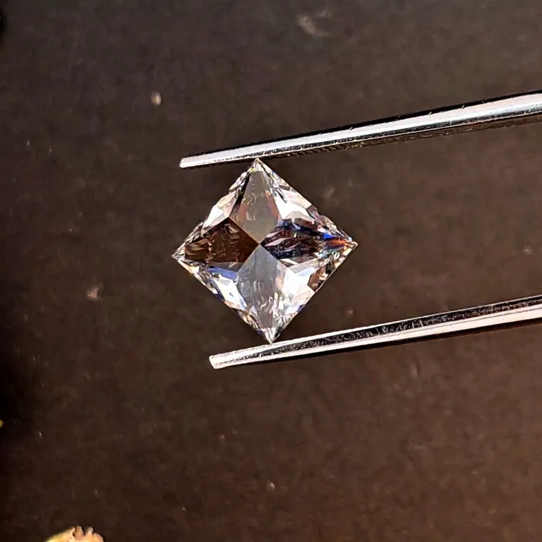 Princess 3.01ct Diamond E Color VVS2 Purity IGI Certified Lab Grown CVD 476168458