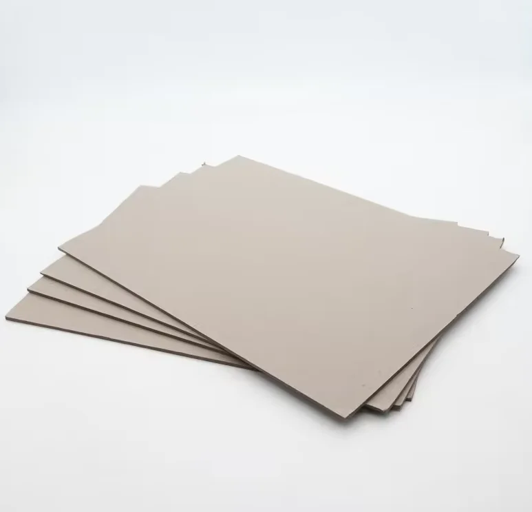 Hot Selling Cheap Price Grey board 1 mm 2 mm 3 mm Custom Size Laminated Chip board for packaging boxes