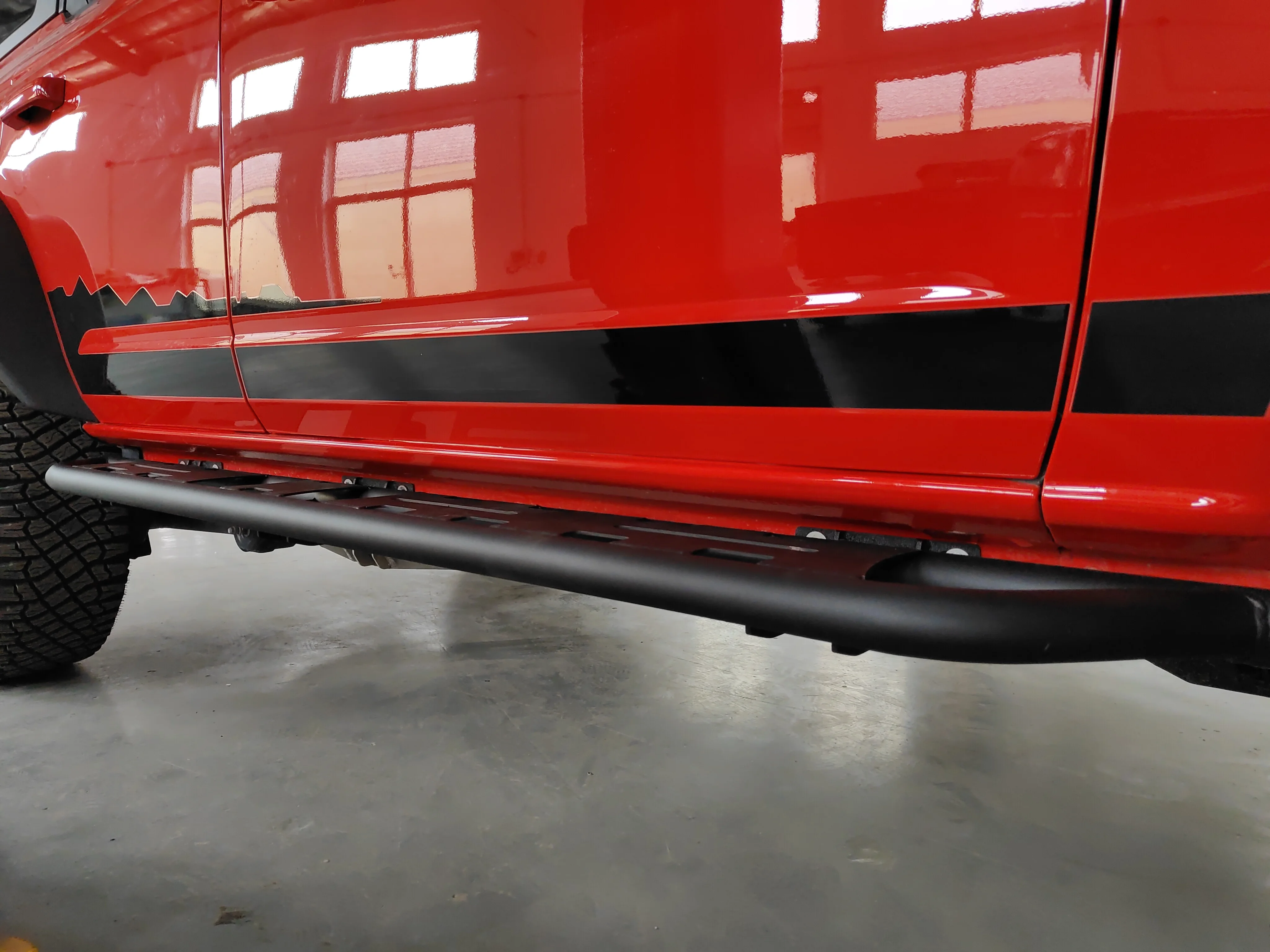 4x4 offroad parts car side step side bar Running Board for Ford Bronco