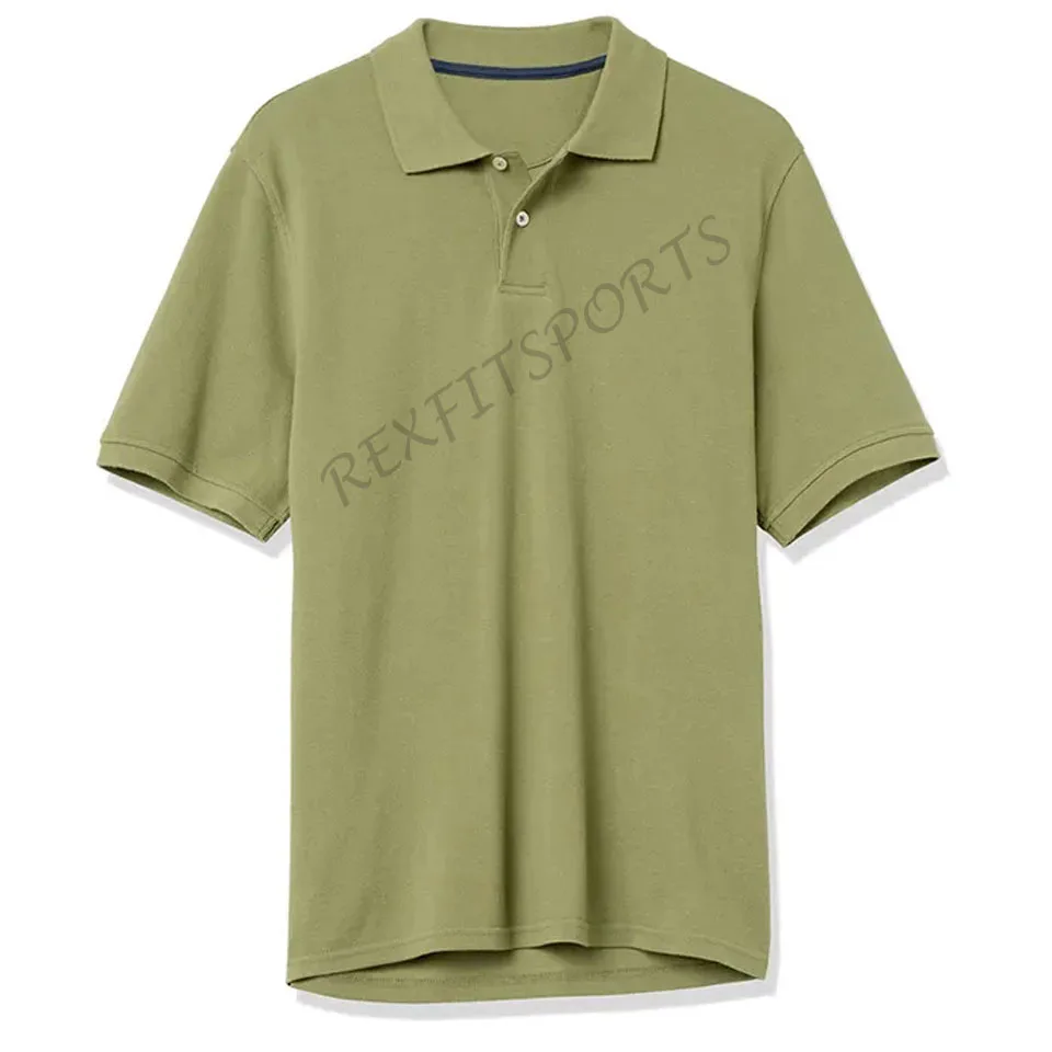 Plain Color Men Polo T-shirt Manufacturer Professional Cheap Price Short Sleeve Breathable Blank Wholesale Polo Shirts