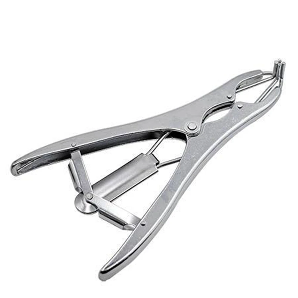 Elastrator Stretching Forceps Tail Breaking Ring Castration Forceps for Pigs Cattle and Sheep Elastrator Ring Plier, Elastrator