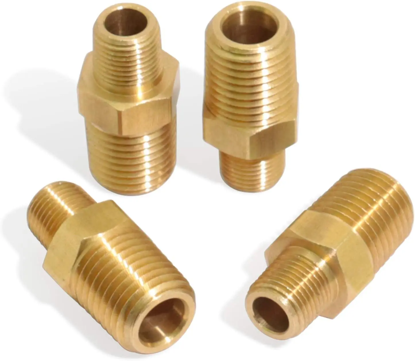 Best Quality Brass Nipples Copper Material Super Selling Connecting Pipes Valves Other Pipes Head Model Weld Connection Export