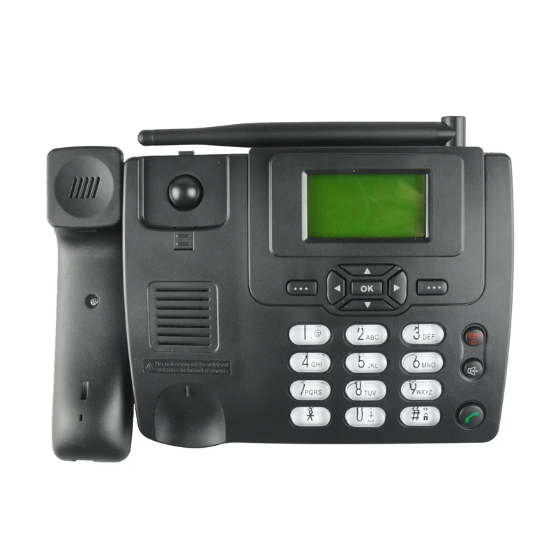 GSM стационарный беспроводной телефон FWP Sim-карта и ETS-3125i стол с