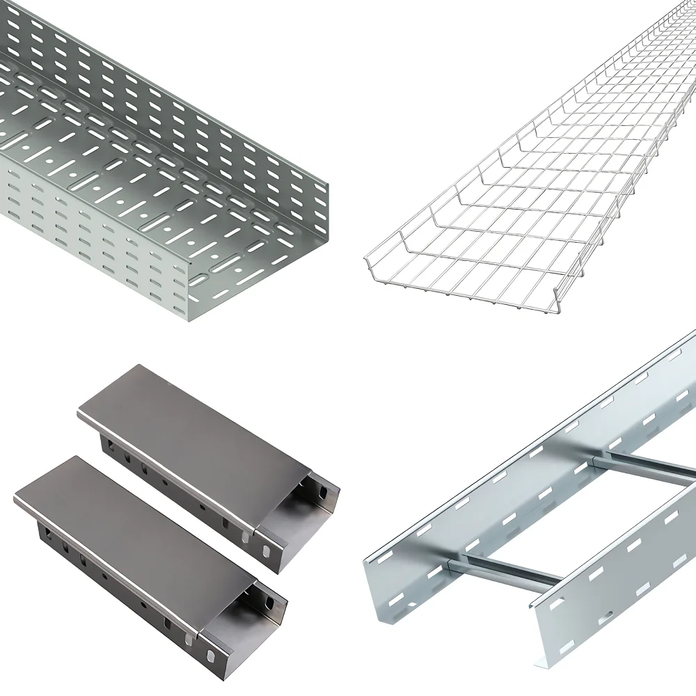 ADL Perforated Aluminum and Stainless Steel Cable Tray