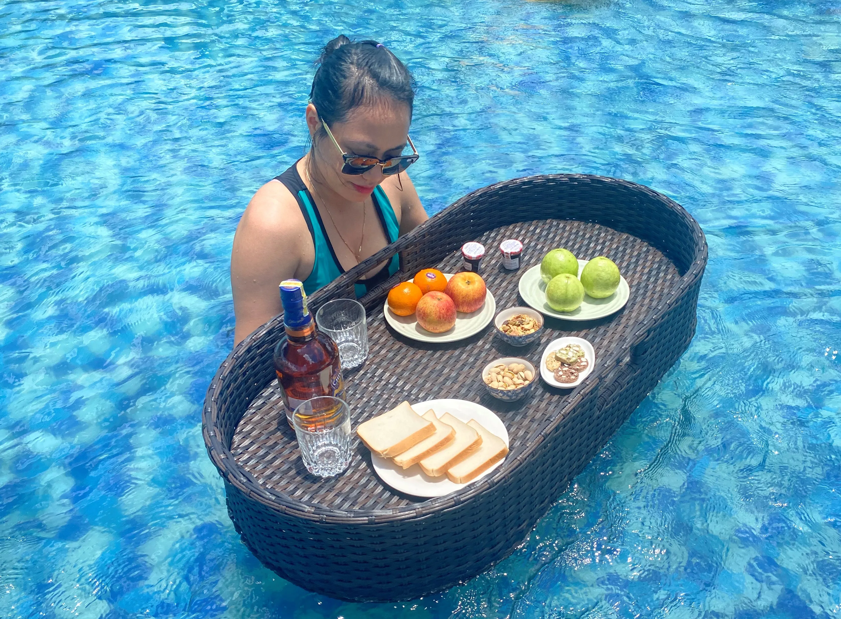 Floating Tray, Rattan Floating Breakfast Tray Made in Viet Nam