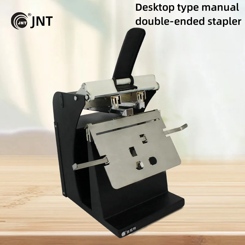 JNTA-320 Factory Double Head Desktop Manual Flat/saddle Book Stapler