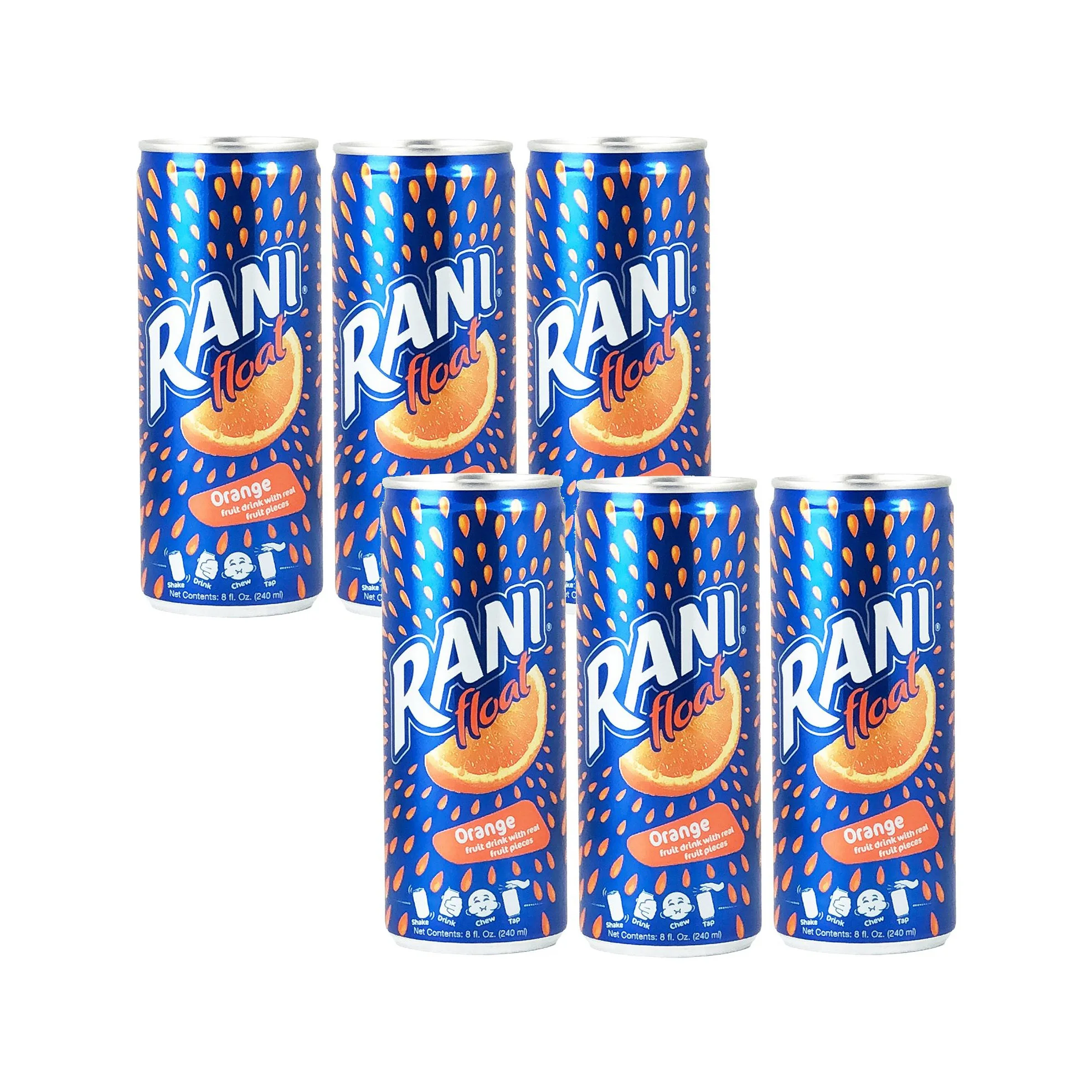 Рани плавающий фруктовый сок 240 мл апельсина манго ананаса персика