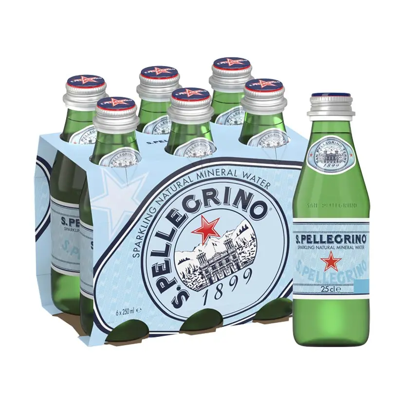 S.Pellegrino Sparkling Natural Mineral Water 16.9 fl oz. (24 Pack)