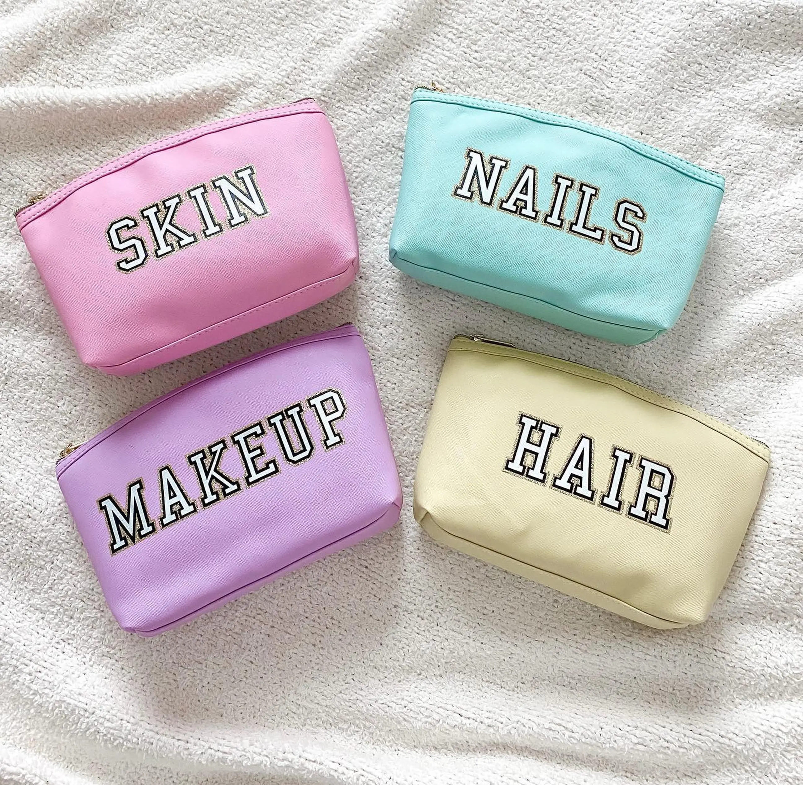 Lipstick Skincare Toilet Storage Organizer Dome Makeup Pouch Tiger Pattern Travel Cosmetic Bag for beauty essentials