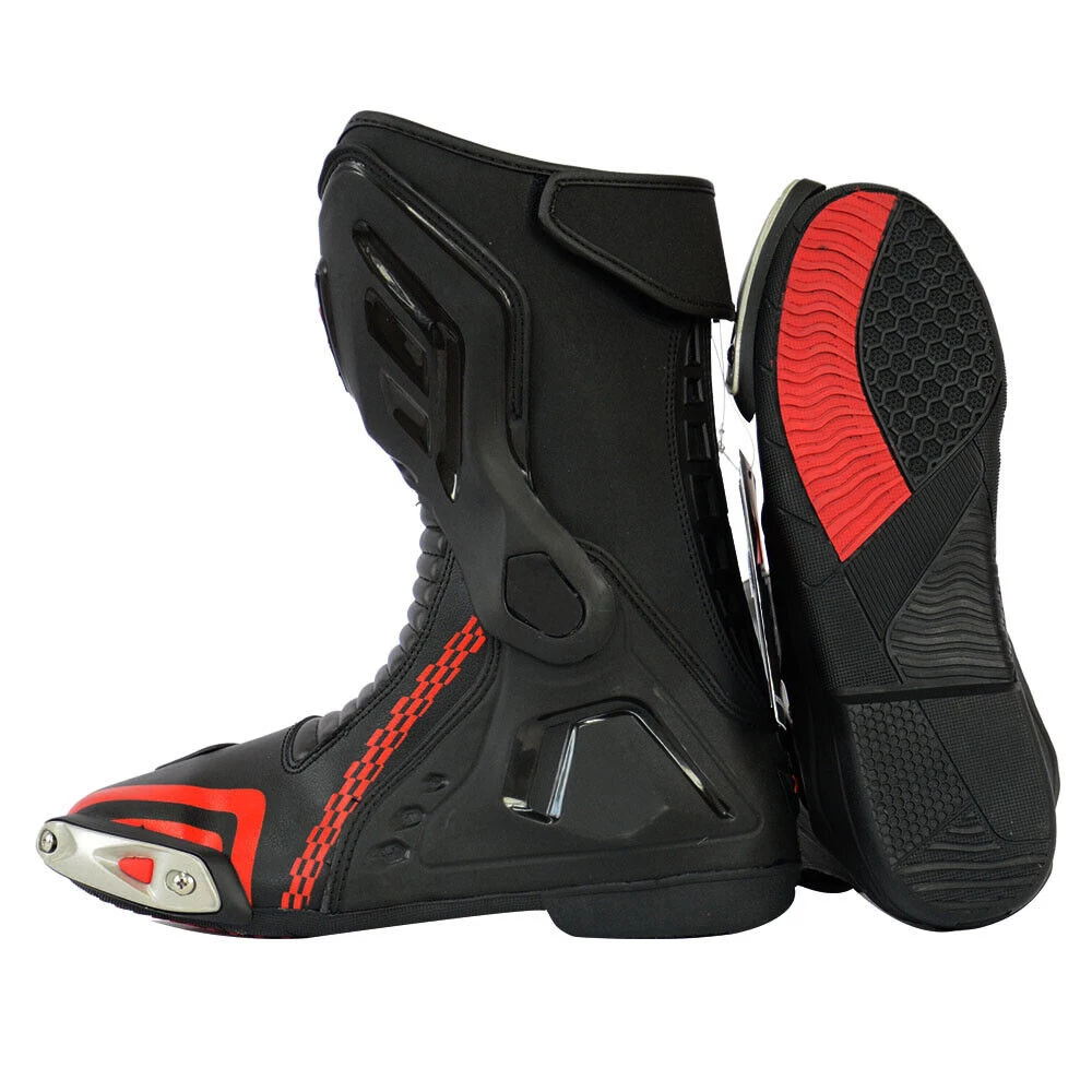 Wholesale Adjustable Motorcycle Riding Shoes Motocross Protective Boots For Men