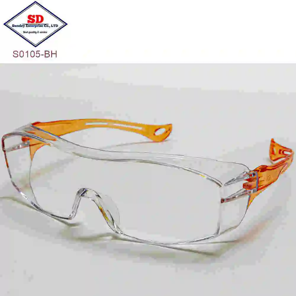 ANSI Z87.1 Standard Safety Spectacle Glasses Polycarbonate Anti-Fog Lens for Construction PC Frame