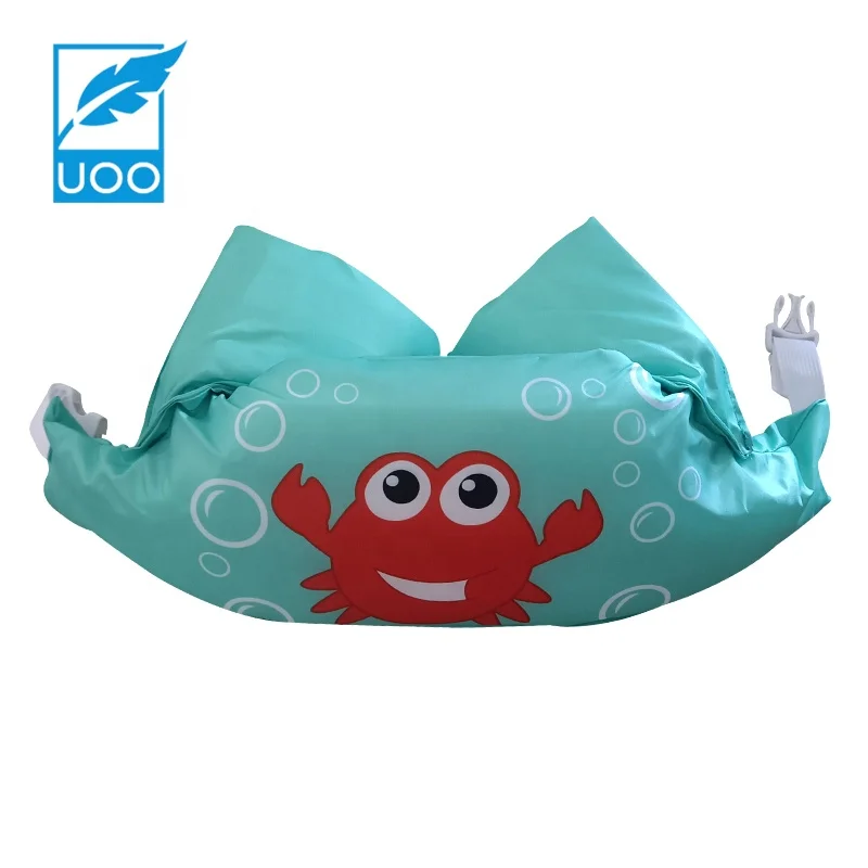 UOO Inflatable Swim Crab Children Armbands Floats Baby Swimming Arm Ring