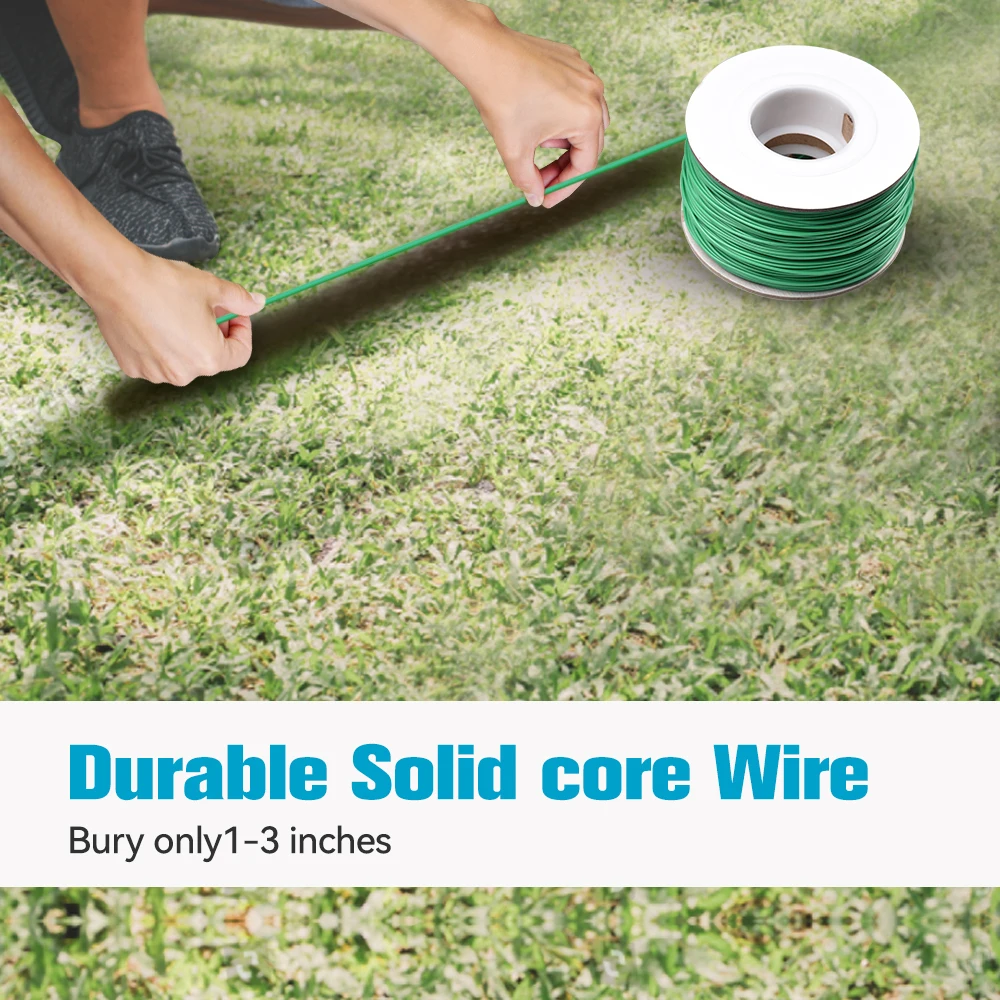 Stubborn Dog InGround Pet Fence for Dogs and Cats of INVISIBLE FENCE Multiple Wire Gauge Option| Keep Pets Secure in Your Yard