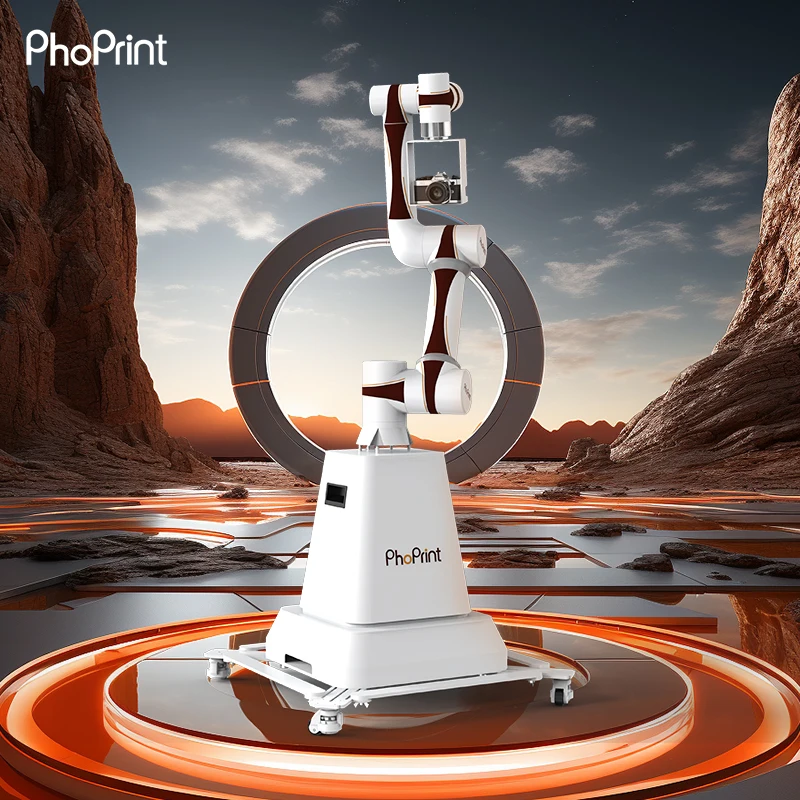 2024 автоматическая роботизированная рука Glambot с базой и полетом