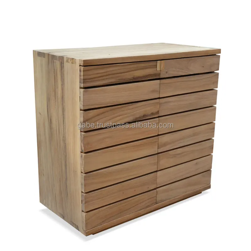 Handmade Natural Teak Wood Shoe Rack - Spacious 4-Tier Organizer, Customizable Dimensions 80x40x75 cm