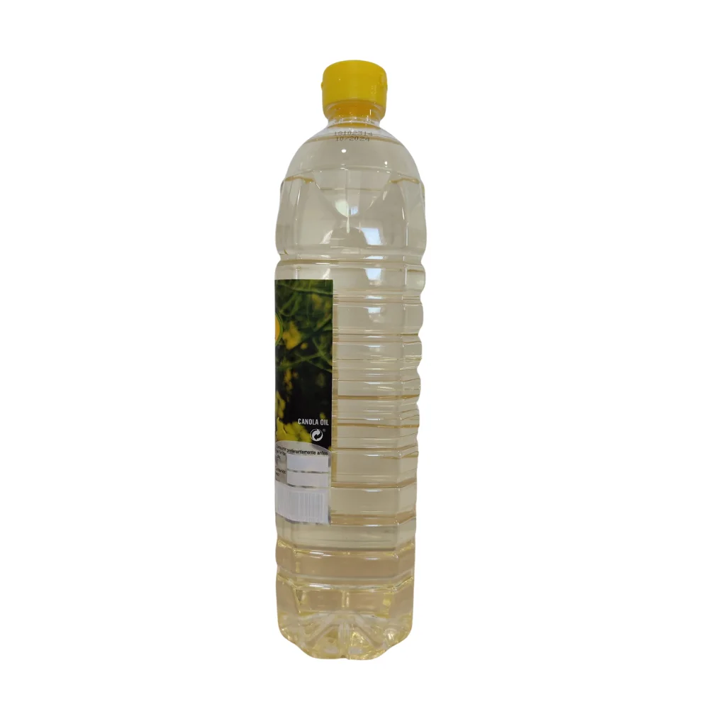 High Quality Refined Canola / Rapeseed Oil 1L PET bottle for cooking made in Spain