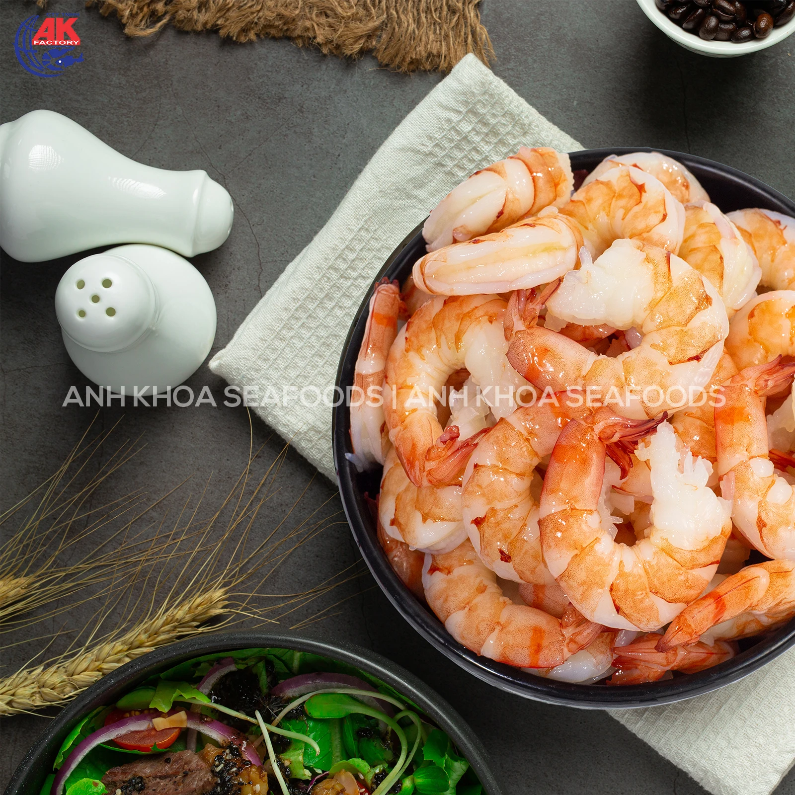 Vietnam Seafood Supplier Cooked Black Tiger Shrimp Peeled & Deveined Tail Off BT/CPD With Custom Weight Order