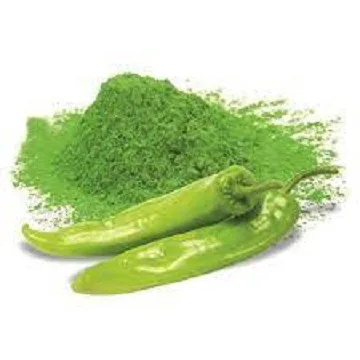Food Grade 100% Pure Natural Green Chili Powder/Green Bell Pepper Powder For Sale
