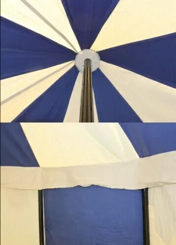 8x8 Sq. meter Sturdy Square Tent for Medieval Reenactment, Faire, and Camping - Authentic Design, Durable Materials, Easy Setup