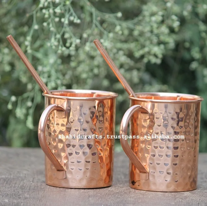 Moscow Mule Straight Hammered Mug