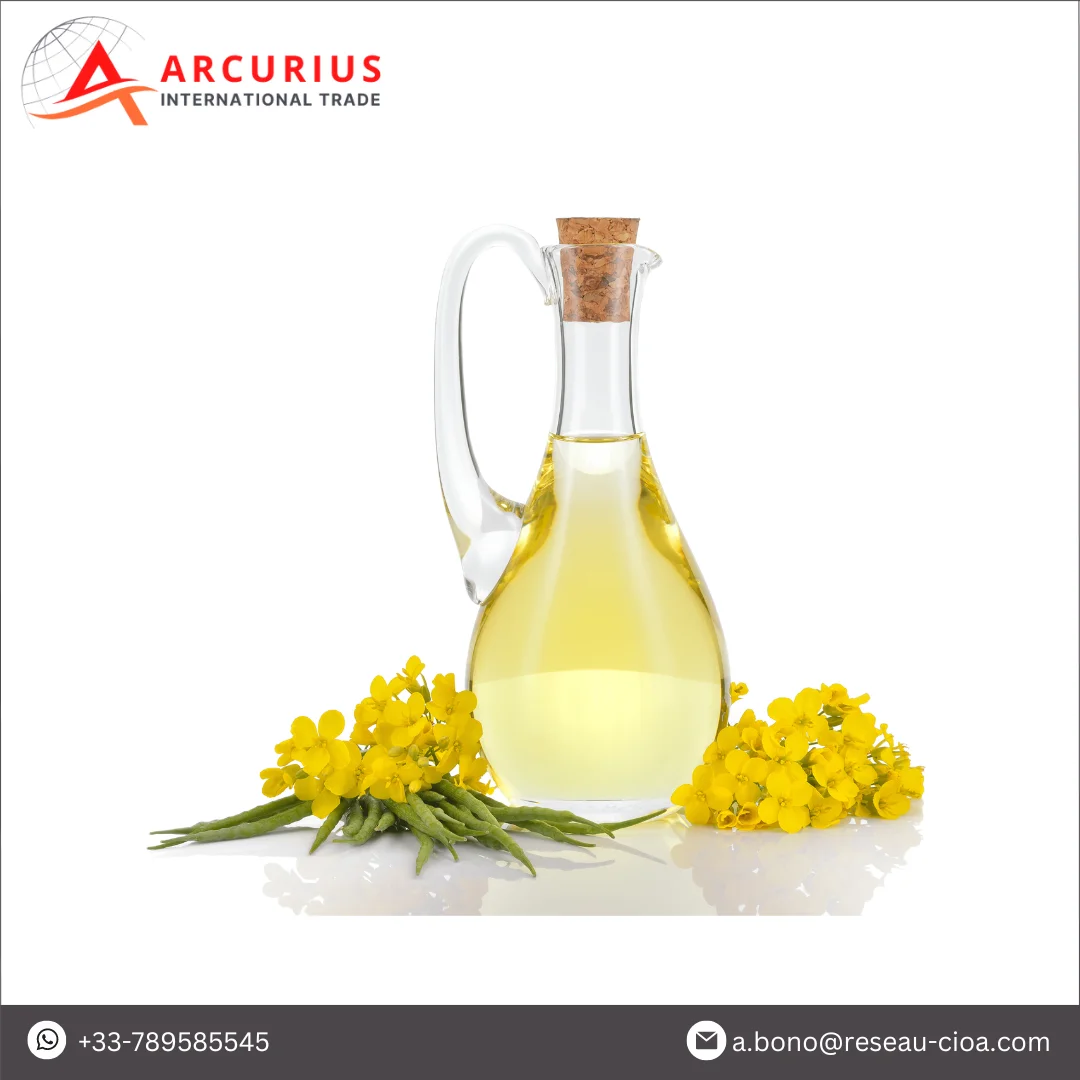 Wholesale Exporter of Assured Quality Certified 100% Pure Refined Rapeseed Oil/Canola Oil in Bulk Packaging at Cheap Price