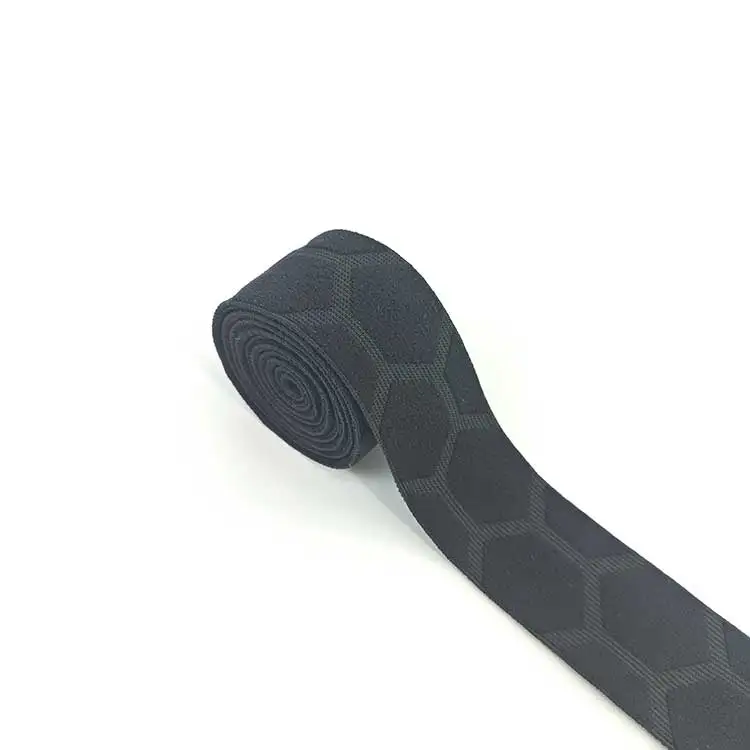 Webbing Free Design Rubber Material Elastic Trim Woven Stretchy Band Good Quality Lace Elastic Band