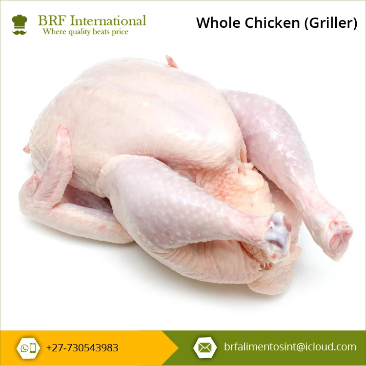 Экспортное качество, широко продаваемая 100% Органическая и натуральная замороженная свежая курица (гриль) пищевого класса