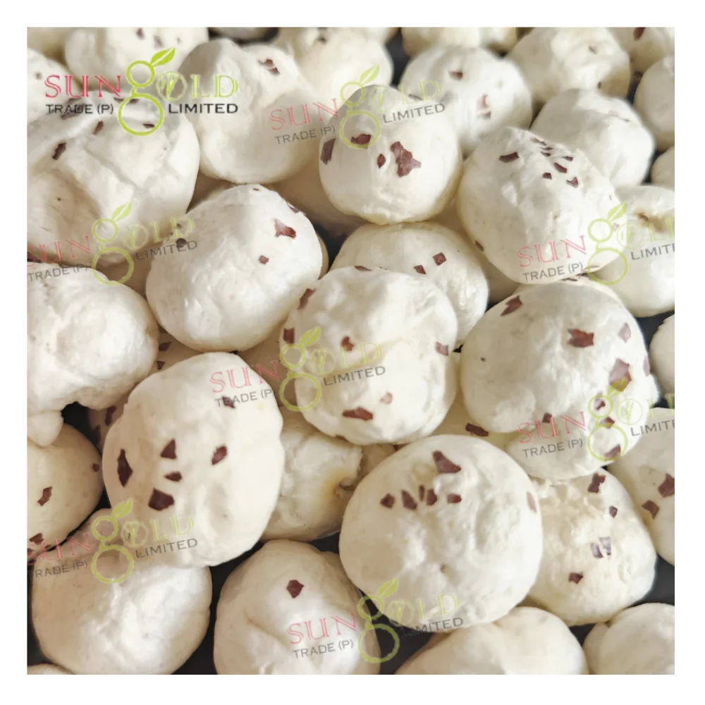 Grade L4 Fox nut Makhana 20-24 mm Premium Quality Indian Organic Flavoured with High Nutrition Dried Fruit/Other Nuts & Kern