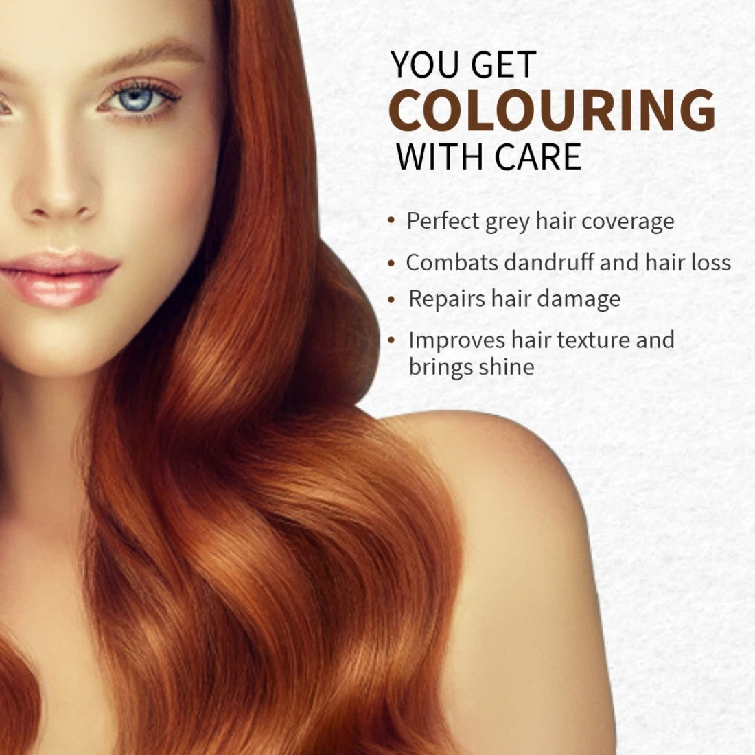 Indus Valley Bio Organic Natural Henna Powder for Hair Dye Auburn- 100gm (3.5 oz)