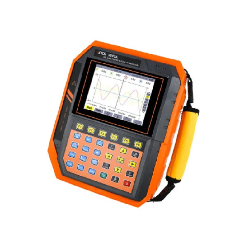 ЖК-экран Трехфазный Анализатор цифровой 3-фазный Анализатор качества