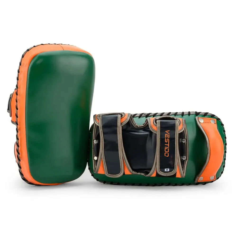 Boxing Training Kick Pads Strike Curved Arm Pad MMA Focus Muay Thai Punch Shield Kick Pad