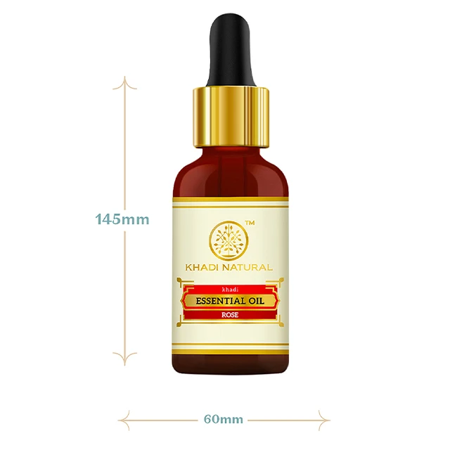 Khadi Natural Rose - Pure Essential Oil - 15 ml