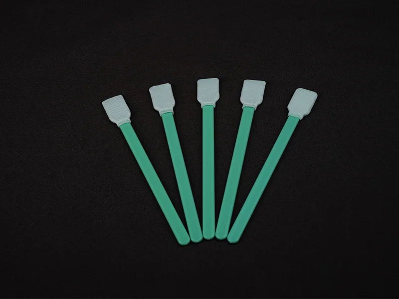 Customized Industrial Cloth Cotton Swabs High Quality Disposable Flocked Head Cleaning Swab