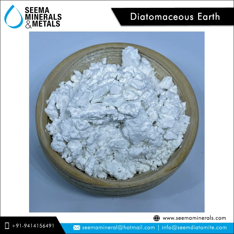 Лидер продаж, 100% натуральный белый цвет, порошок диатомит для воспламеняющегося очищенного белого по конкурентоспособной рыночной цене