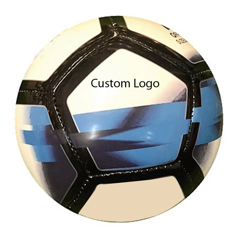 Professional Sports Team Playing Custom Logo Soccer Ball Machine Stitched High Quality Football Soccer Ball