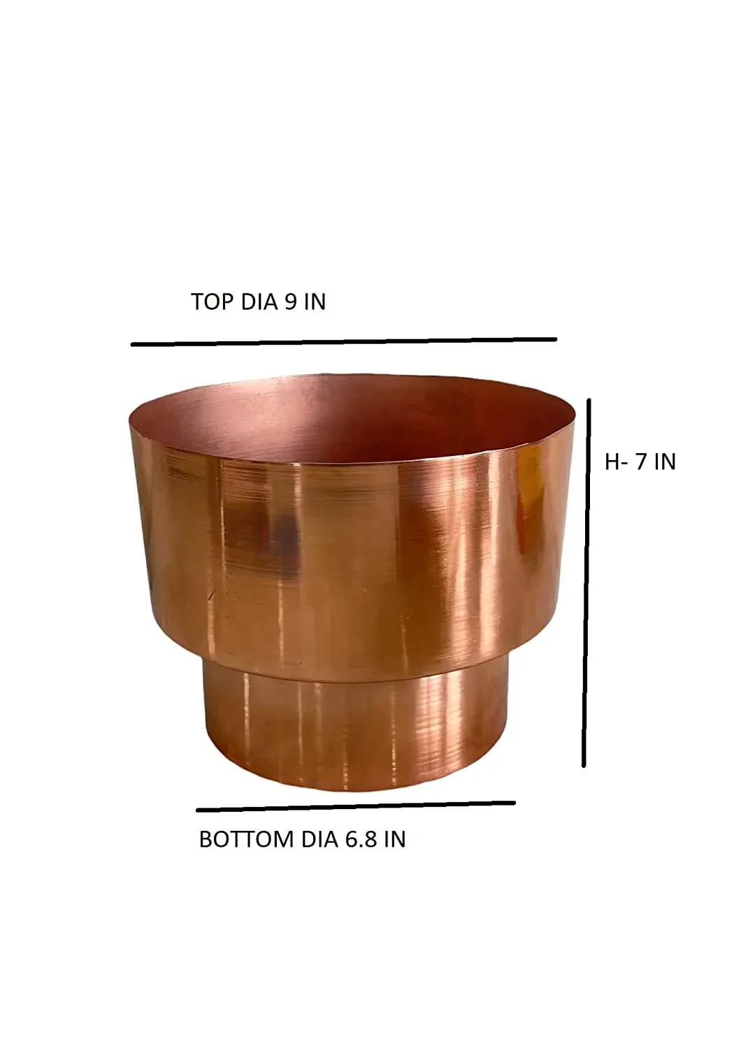 Metal Flower Pot Handmade Factory Customized Flowering Small Planter Wholesale Supplies Plants Mold And Planter Metal Pot