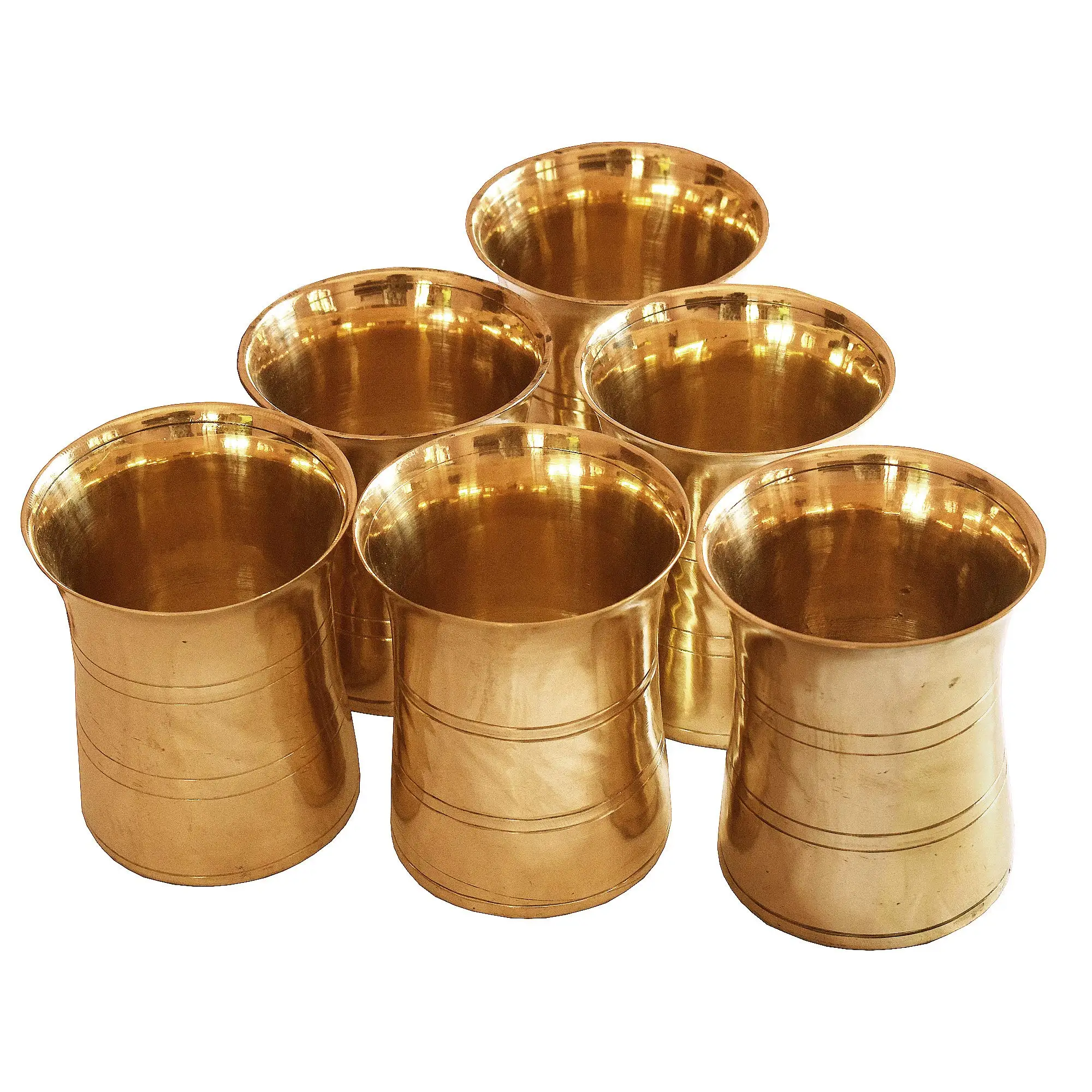 Customizable Premium Quality Kansa Cocktail Glass for Parties Weddings And Worship Available for Sale