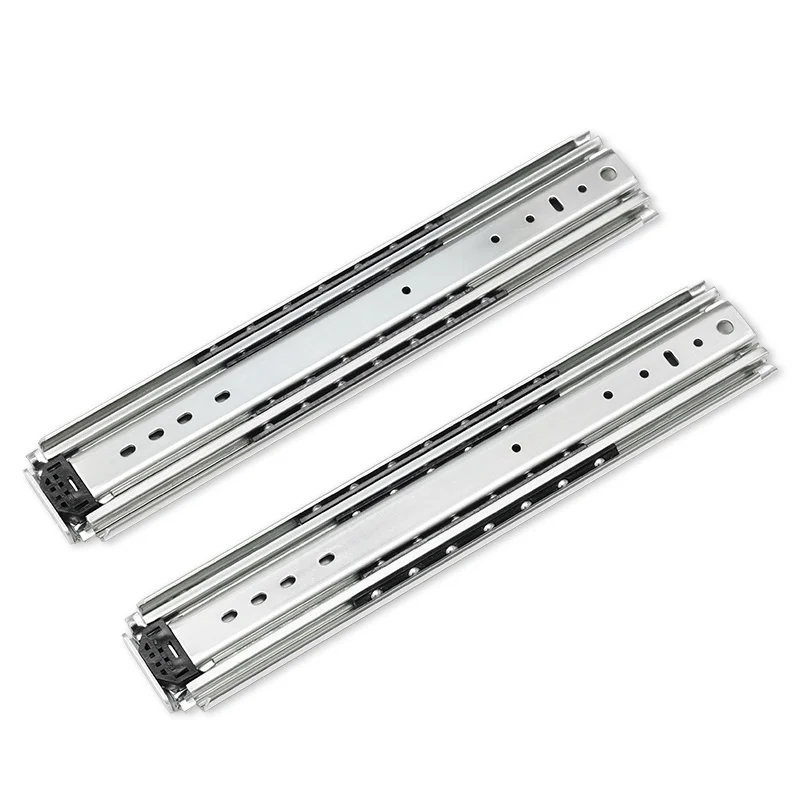 HIgh quality soft close tiny sliders and runners mini small concealed draw runner track 76mm heavy duty cabinet rails slide way