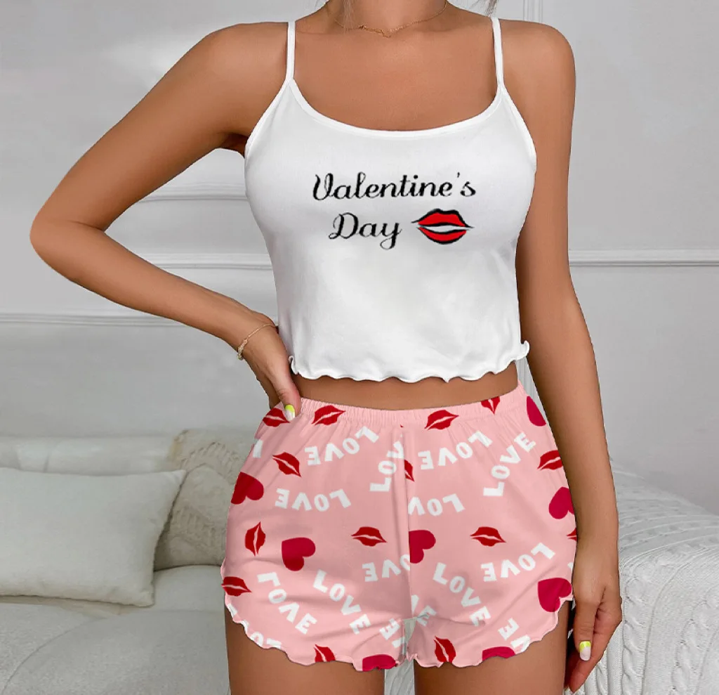 SFY-Y1142  Women Pajamas, New Comfortable Pajamas For Women, Printed Top Women Pajamas