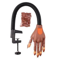 Hot sale Professional 100pcs Flexible Movable Nail Tools Kits Nail Training Practice Hand for Acrylic Nails