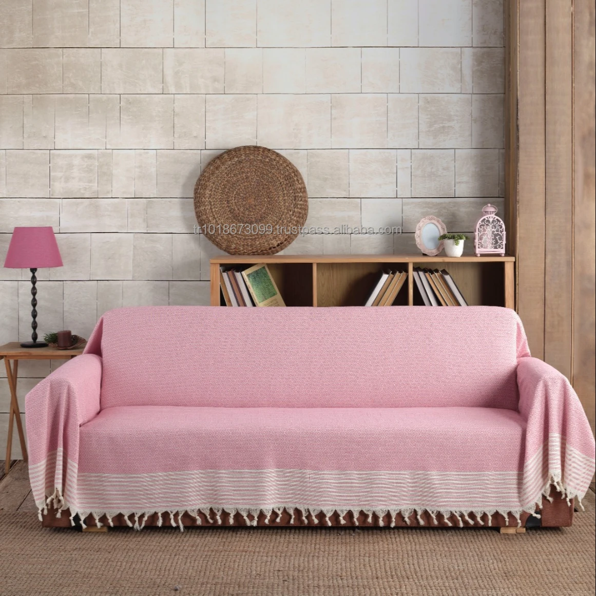 100% Cotton Sofa Covers Couch Throw Protector Made in Turkey High Quality Ready Stock Washable Armchair