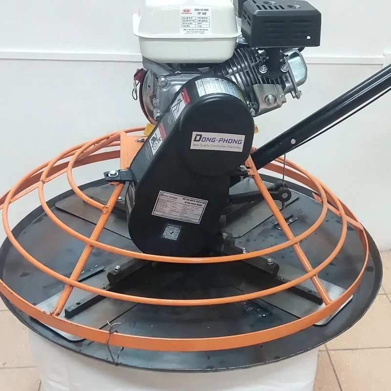 High quality new process in 2022 concrete power trowel with gasoline engine 900mm diameter or 1000mm made in Vietnam